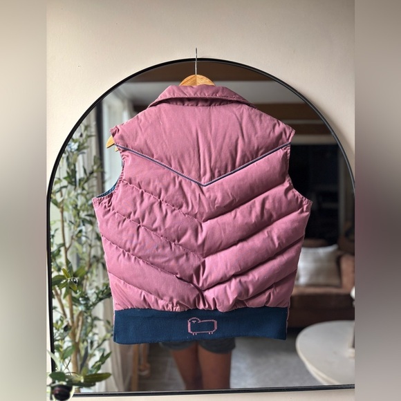 WOOLRICH | vintage 1980s down vest | size medium - Picture 4 of 5